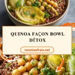 Quinoa façon bowl détox