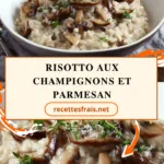 Risotto aux champignons et parmesan