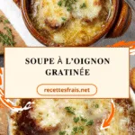 Soupe à l’oignon gratinée