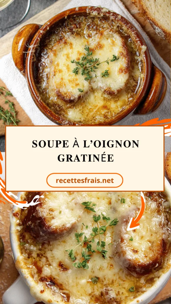 Soupe à l’oignon gratinée