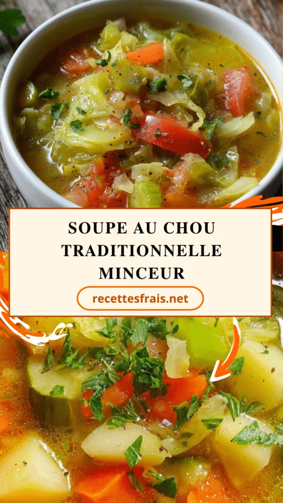 Soupe au chou traditionnelle minceur