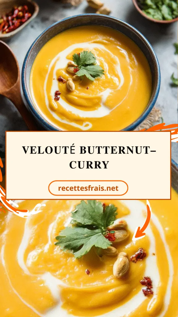 Velouté butternut–curry