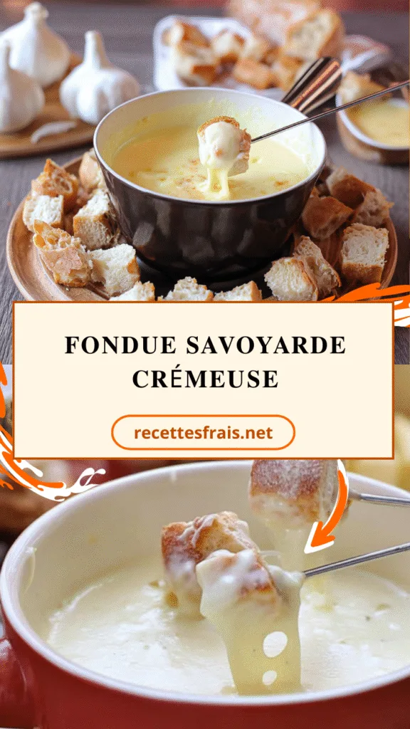 fondue savoyarde crémeuse