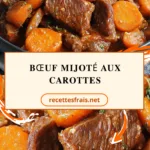 Bœuf mijoté aux carottes