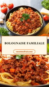Bolognaise familiale