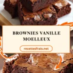 Brownies vanille moelleux