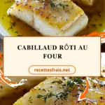 Cabillaud rôti au four
