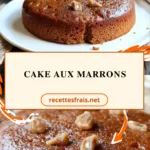 Cake aux marrons