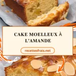 Cake moelleux à l’amande