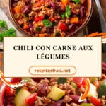 Chili con carne aux légumes