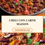 Chili con carne maison