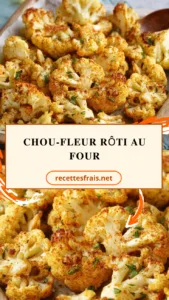 Chou-fleur rôti au four