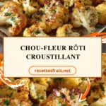 Chou-fleur rôti croustillant