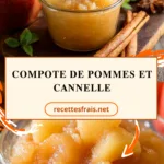 Compote de pommes et cannelle