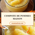 Compote de pommes maison