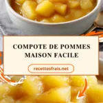 Compote de pommes maison facile