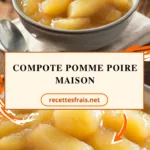 Compote pomme poire maison