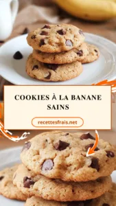Cookies à la banane sains