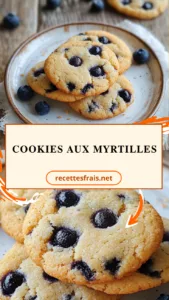Cookies aux myrtilles