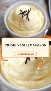 Crème vanille maison