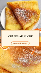 Crêpes au sucre