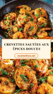 Crevettes sautées aux épices douces