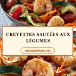 Crevettes sautées aux légumes