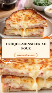 Croque-monsieur au four