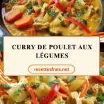Curry de poulet aux légumes