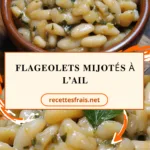 Flageolets mijotés à l’ail