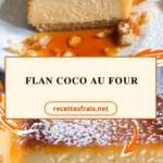 Flan coco au four
