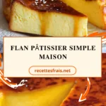 Flan pâtissier simple maison