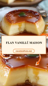 Flan vanillé maison