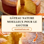 Gâteau Nature Moelleux pour le Goûter