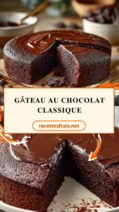 Gâteau au chocolat classique