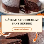 Gâteau au chocolat sans beurre