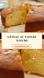 Gâteau au yaourt nature