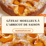 Gâteau moelleux à l’abricot de saison