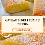 Gâteau moelleux au citron