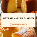 Gâteau nature maison