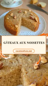 Gâteaux aux noisettes