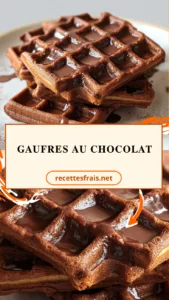 Gaufres au chocolat