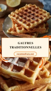 Gaufres traditionnelles