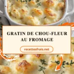 Gratin de chou-fleur au fromage
