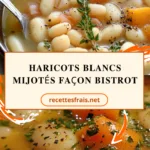 Haricots blancs mijotés façon bistrot