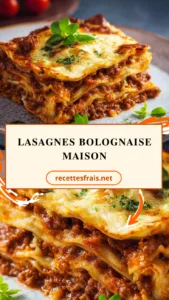 Lasagnes bolognaise maison