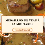 Médaillon de veau à la moutarde
