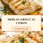 Merlan grillé au citron