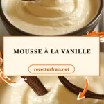 Mousse à la vanille