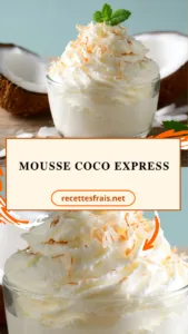 Mousse coco express